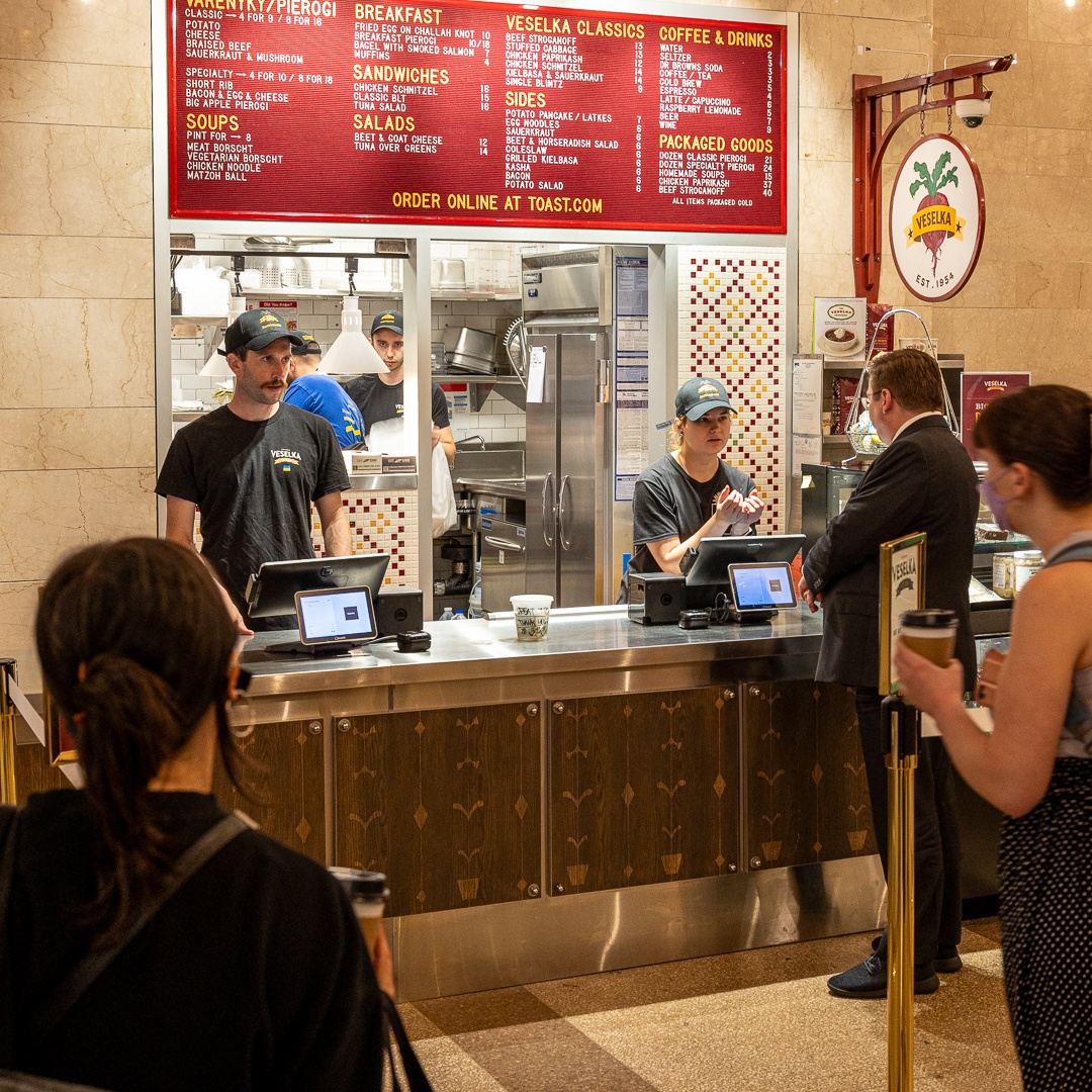 Veselka Grand Central Terminal Now Open